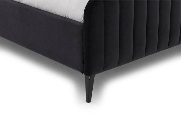 Goossens bedframe attent grijs stof - 8219248-07
