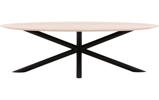 Goossens excellent eettafel gs 1302 wit eiken - 8219372-02