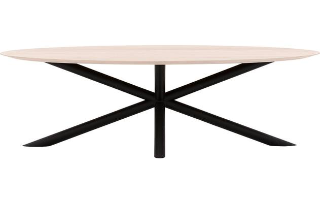 Goossens excellent eettafel gs 1302 wit eiken - 8219373-02