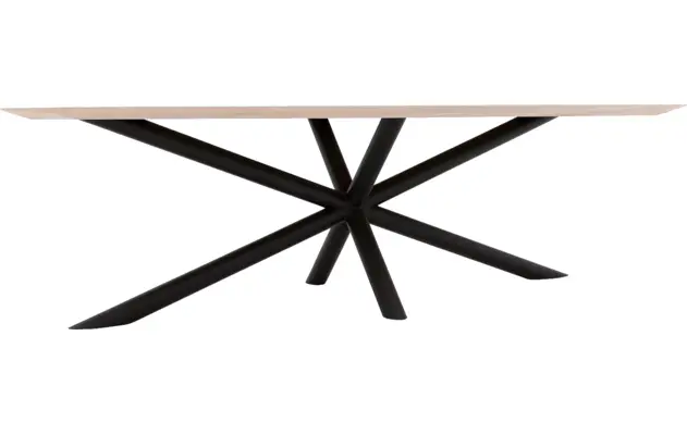 Goossens excellent eettafel gs 1302 wit eiken - 8219373-03