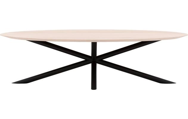 Goossens excellent eettafel gs 1302 wit eiken - 8219374-02