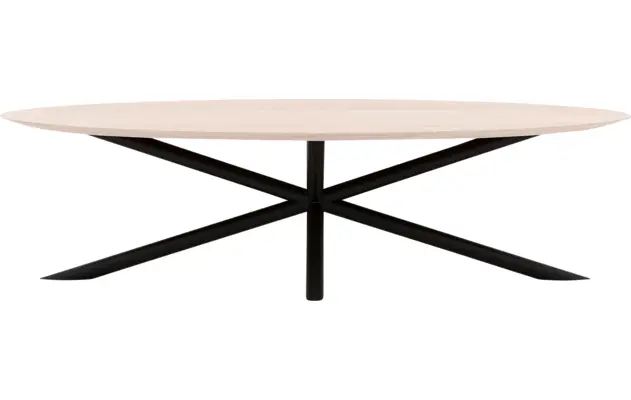 Goossens excellent eettafel gs 1302 wit eiken - 8219374-02