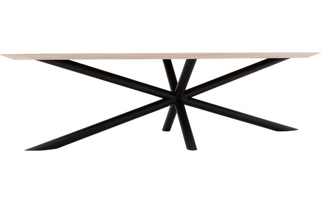 Goossens excellent eettafel gs 1302 wit eiken - 8219374-03