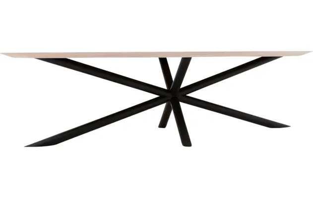 Goossens excellent eettafel gs 1302 wit eiken - 8219374-03