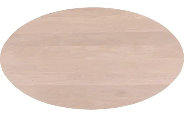 Goossens excellent eettafel gs 1302 wit eiken - 8219374-05