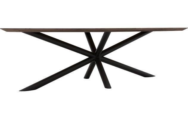Goossens excellent eettafel gs 1302 donker bruin eiken - 8219379-04
