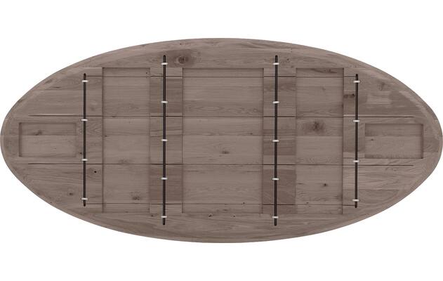 Goossens excellent eettafel gs 1302 donker bruin eiken - 8219380-07