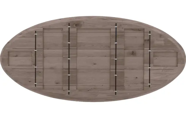 Goossens excellent eettafel gs 1302 donker bruin eiken - 8219380-07