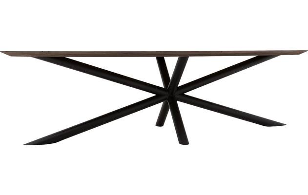 Goossens excellent eettafel gs 1302 donker bruin eiken - 8219381-04