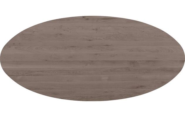 Goossens excellent eettafel gs 1302 donker bruin eiken - 8219381-06