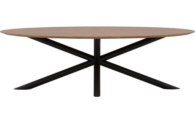 Goossens excellent eettafel gs 1302 blank eiken - 8219386-02