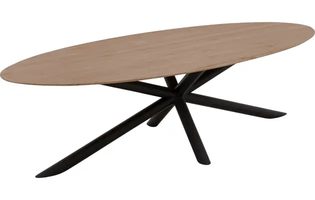 Goossens excellent eettafel gs 1302 blank eiken - 8219386-03