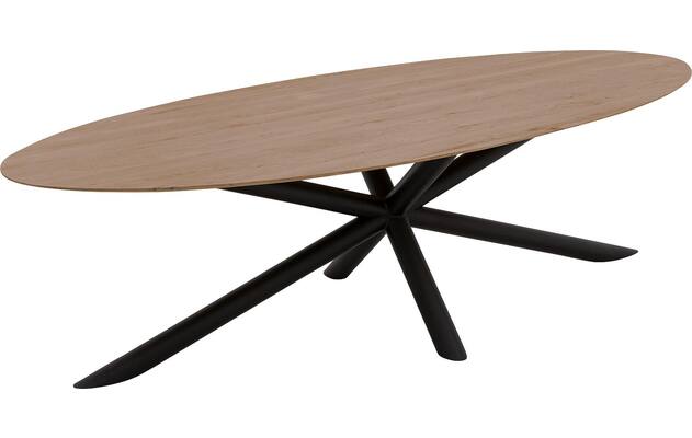 Goossens excellent eettafel gs 1302 blank eiken - 8219387-03