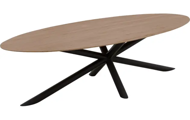 Goossens excellent eettafel gs 1302 blank eiken - 8219387-03