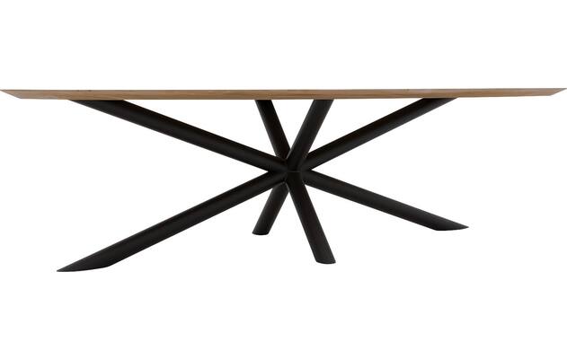 Goossens excellent eettafel gs 1302 blank eiken - 8219387-04