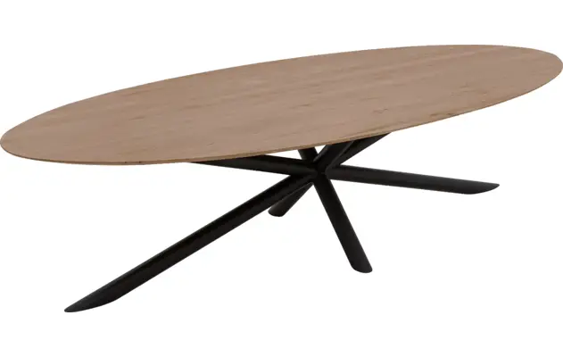 Goossens excellent eettafel gs 1302 blank eiken - 8219388-03