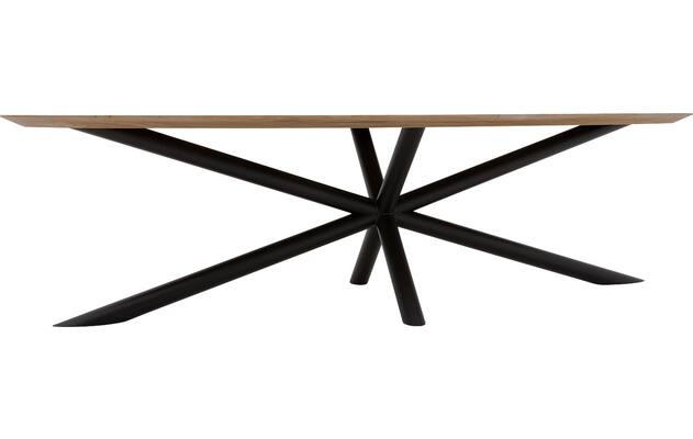 Goossens excellent eettafel gs 1302 blank eiken - 8219388-04