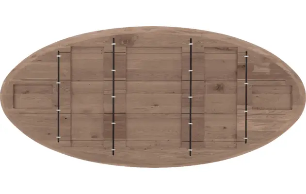 Goossens excellent eettafel gs 1302 blank eiken - 8219388-07