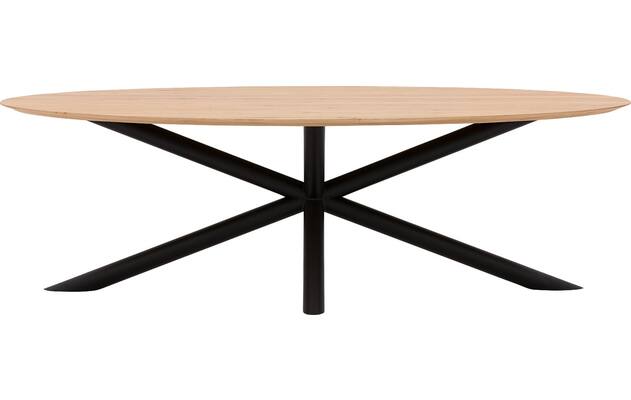 Goossens excellent eettafel gs 1302 blank eiken - 8219400-02
