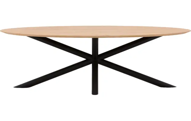 Goossens excellent eettafel gs 1302 blank eiken - 8219400-02