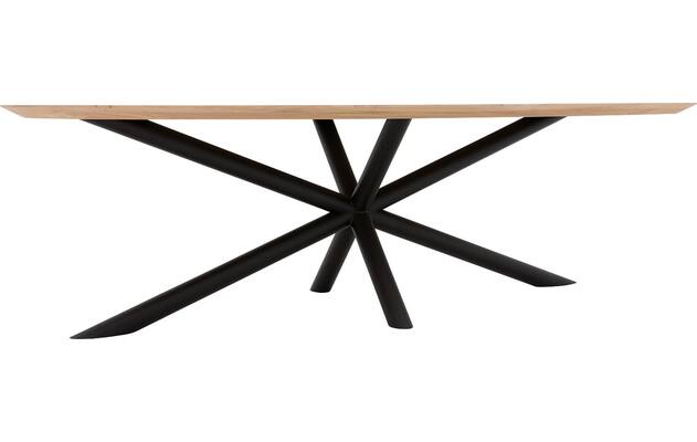 Goossens excellent eettafel gs 1302 blank eiken - 8219400-04