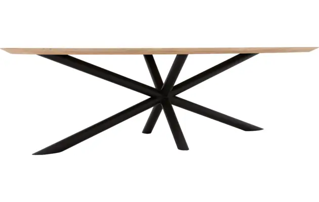 Goossens excellent eettafel gs 1302 blank eiken - 8219400-04