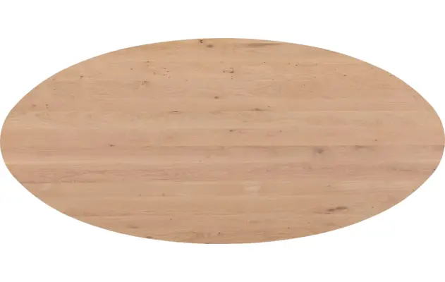 Goossens excellent eettafel gs 1302 blank eiken - 8219400-06