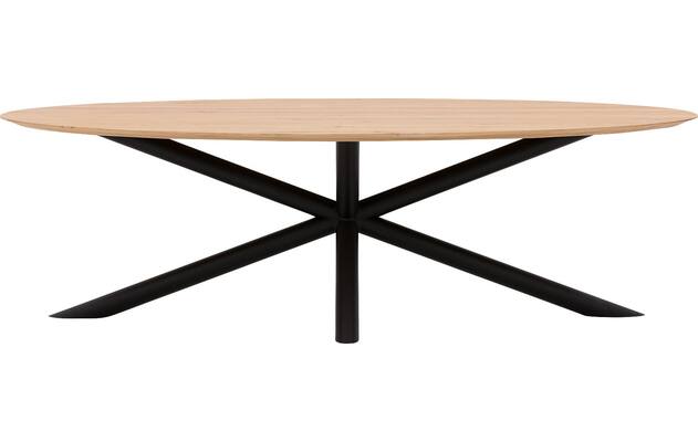Goossens excellent eettafel gs 1302 blank eiken - 8219401-02