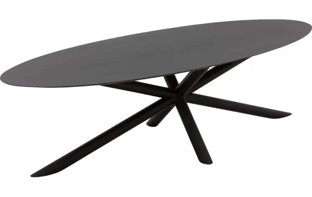 Goossens excellent eettafel gs 1302 zwart eiken - 8219407-03