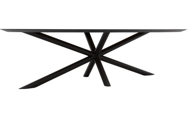 Goossens excellent eettafel gs 1302 zwart eiken - 8219407-04