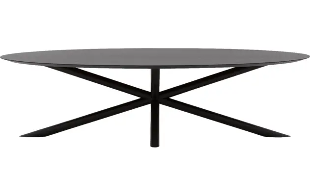 Goossens excellent eettafel gs 1302 zwart eiken - 8219408-02