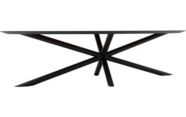Goossens excellent eettafel gs 1302 zwart eiken - 8219408-04