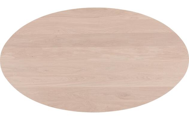 Goossens excellent eettafel gs 1302 wit eiken - 8219455-05