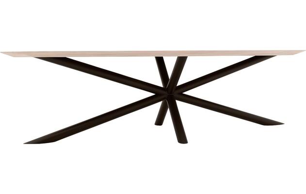 Goossens excellent eettafel gs 1302 wit eiken - 8219457-03
