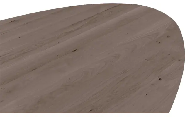 Goossens excellent eettafel gs 1302 donker bruin eiken - 8219464-05