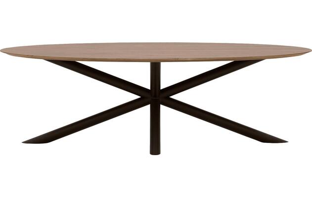 Goossens excellent eettafel gs 1302 blank eiken - 8219469-02