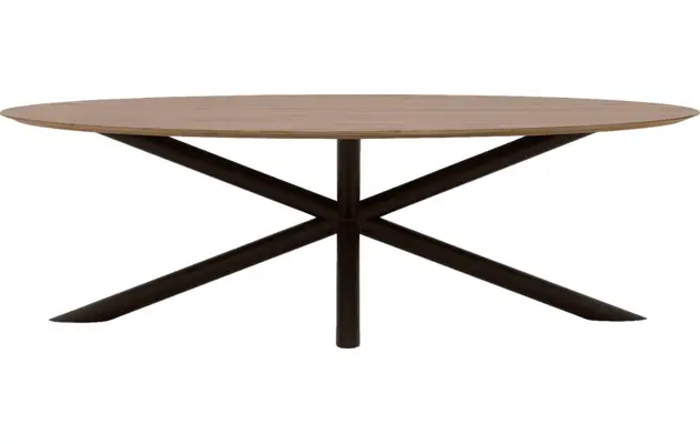 Goossens excellent eettafel gs 1302 blank eiken - 8219469-02
