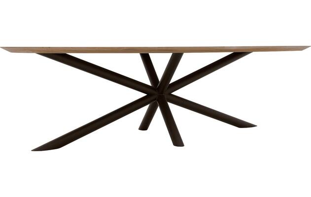 Goossens excellent eettafel gs 1302 blank eiken - 8219469-03
