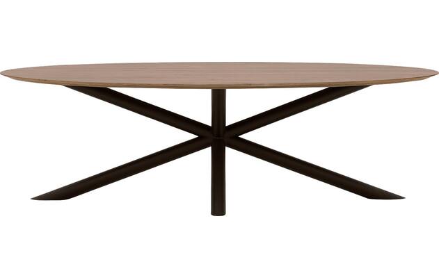 Goossens excellent eettafel gs 1302 blank eiken - 8219470-02