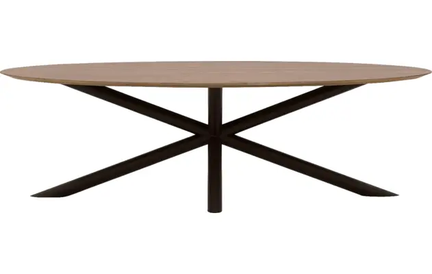 Goossens excellent eettafel gs 1302 blank eiken - 8219470-02