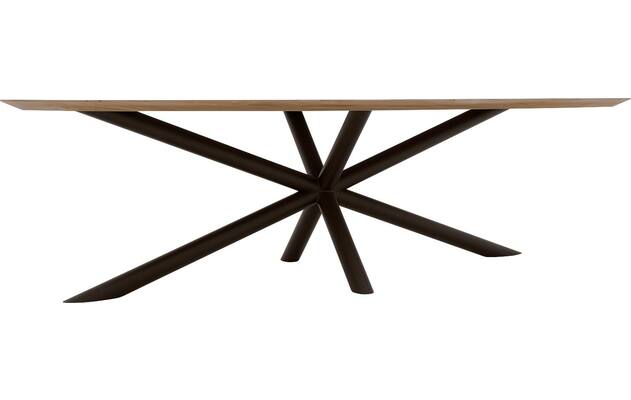 Goossens excellent eettafel gs 1302 blank eiken - 8219470-03