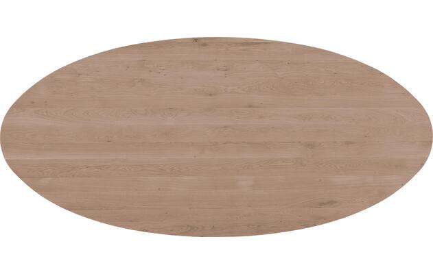 Goossens excellent eettafel gs 1302 blank eiken - 8219470-06