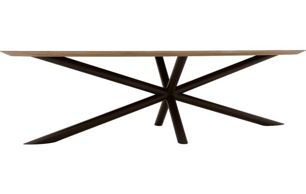 Goossens excellent eettafel gs 1302 blank eiken - 8219471-03