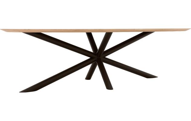 Goossens excellent eettafel gs 1302 blank eiken - 8219483-03