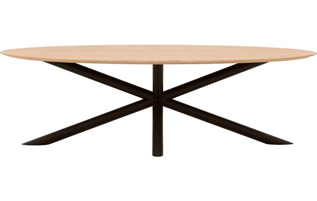 Goossens excellent eettafel gs 1302 blank eiken - 8219484-02