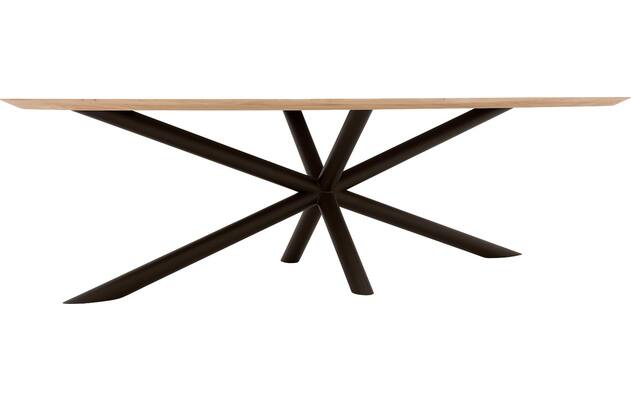 Goossens excellent eettafel gs 1302 blank eiken - 8219484-03