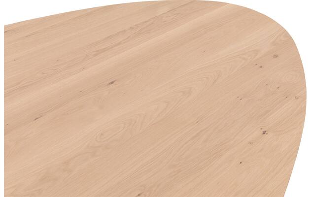Goossens excellent eettafel gs 1302 blank eiken - 8219484-05