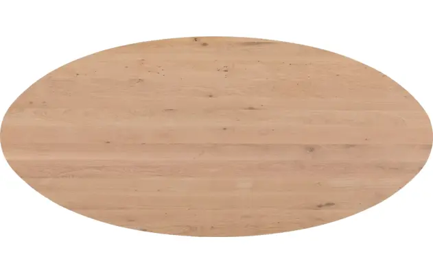Goossens excellent eettafel gs 1302 blank eiken - 8219484-06