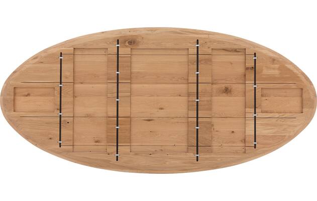 Goossens excellent eettafel gs 1302 blank eiken - 8219484-07