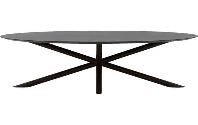 Goossens excellent eettafel gs 1302 zwart eiken - 8219491-02